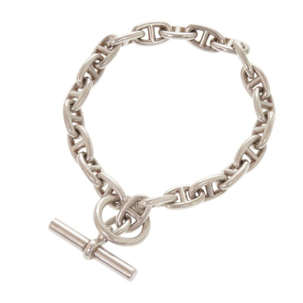 HERMES Silver Charm Bracelet